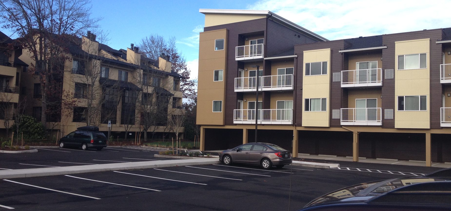 Oakleigh Meadows apartment buildings in Eugene, Oregon, a completed Johnson Broderick Engineering project